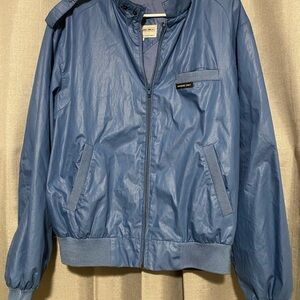 Members Only Blue Bomber Jacket.